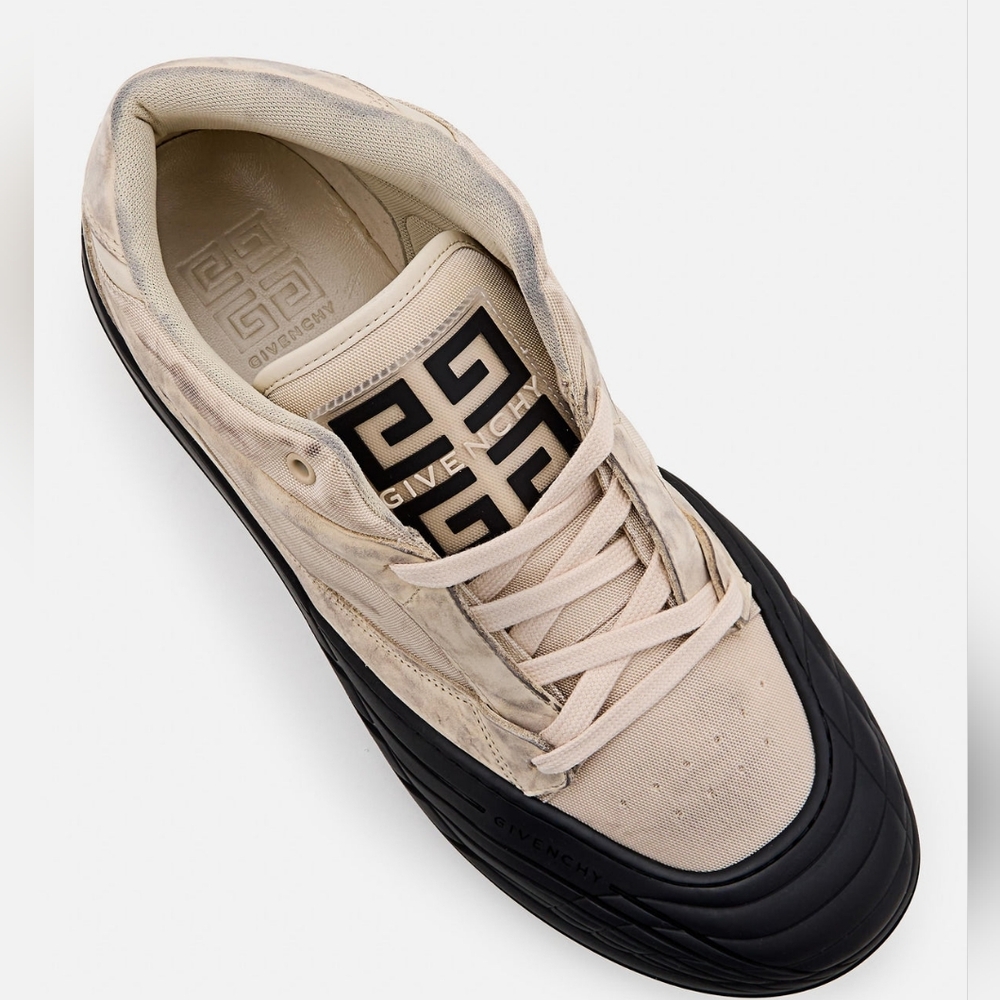 NWT Givenchy Men's Skate Sneakers Beidge and Black FR41 / US9-9.5